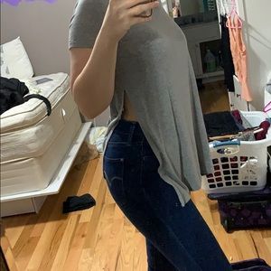 Slit forever21 tank top